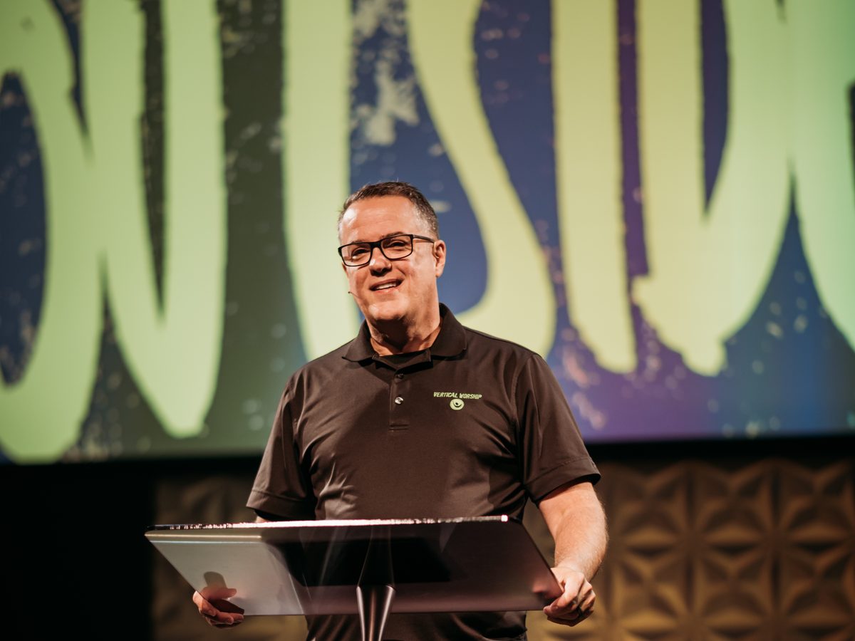 Lead Pastor Anthony Craver preaching